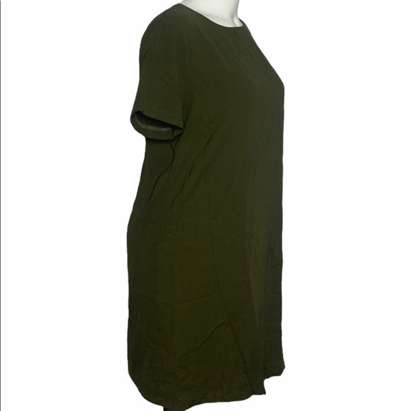 Lulus olive Dress Medium - Picture 3 of 13